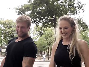 fucksluts ABROAD - super hot hump with German light-haired tourist